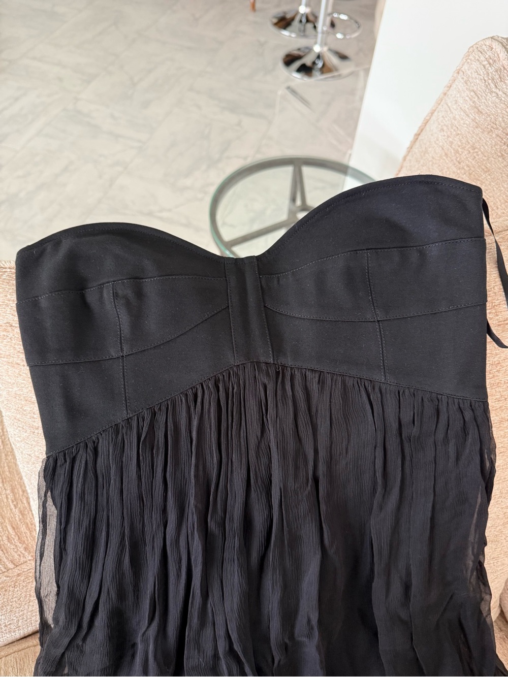 Diane von furstenberg strapless dress- size 8 - Picture 2 of 5
